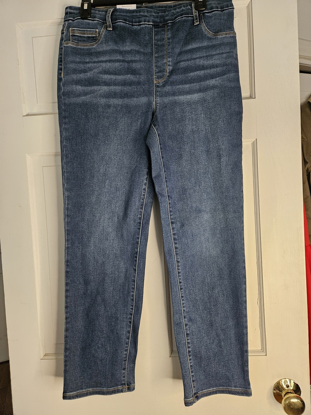 Classic Women's Blue Denim Jeans#230. Short Girl Friendly